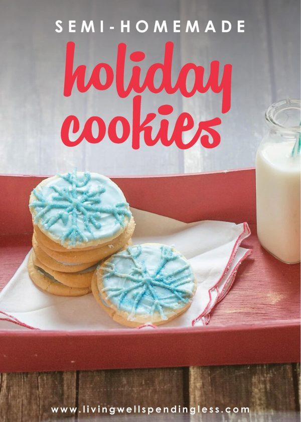 Need festive treats fast? These holiday cookies can be made in under an hour and create a fun activity for the whole family as you prepare your home for Christmas.
Semi-Homemade Holiday Cookies⎢Quick Holiday Dessert Recipe ⎢Kids in the Kitchen⎢Family Holiday Tradition⎢Easy Cookie Recipe