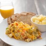 Fresh Veggie Scramble⎢Fast and Healthy Breakfast Recipe⎢Egg Recipe⎢Breakfast Food⎢Food Made Simple⎢Brunch Recipe