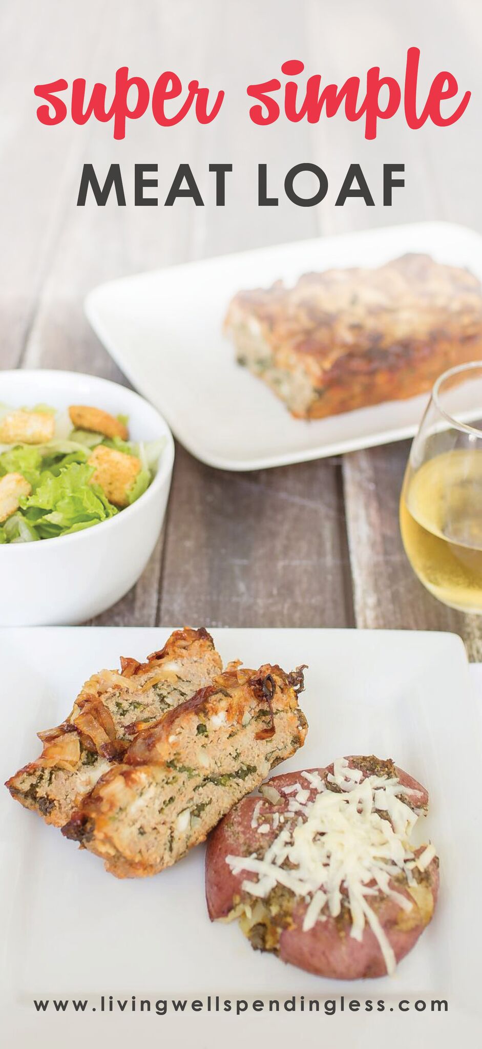 Winter calls for warm meals and comfort foods, and this Super Simple Meatloaf checks all the right boxes. It’s easy to prepare and put into the oven so you have more time to do what you need and a delicious meal to bring the family together any day of the week.
Super Simple Meatloaf⎢Easy and Delicious Comfort Food Recipe⎢Winter Meals⎢Family Dinners⎢Meat Lover Recipe
