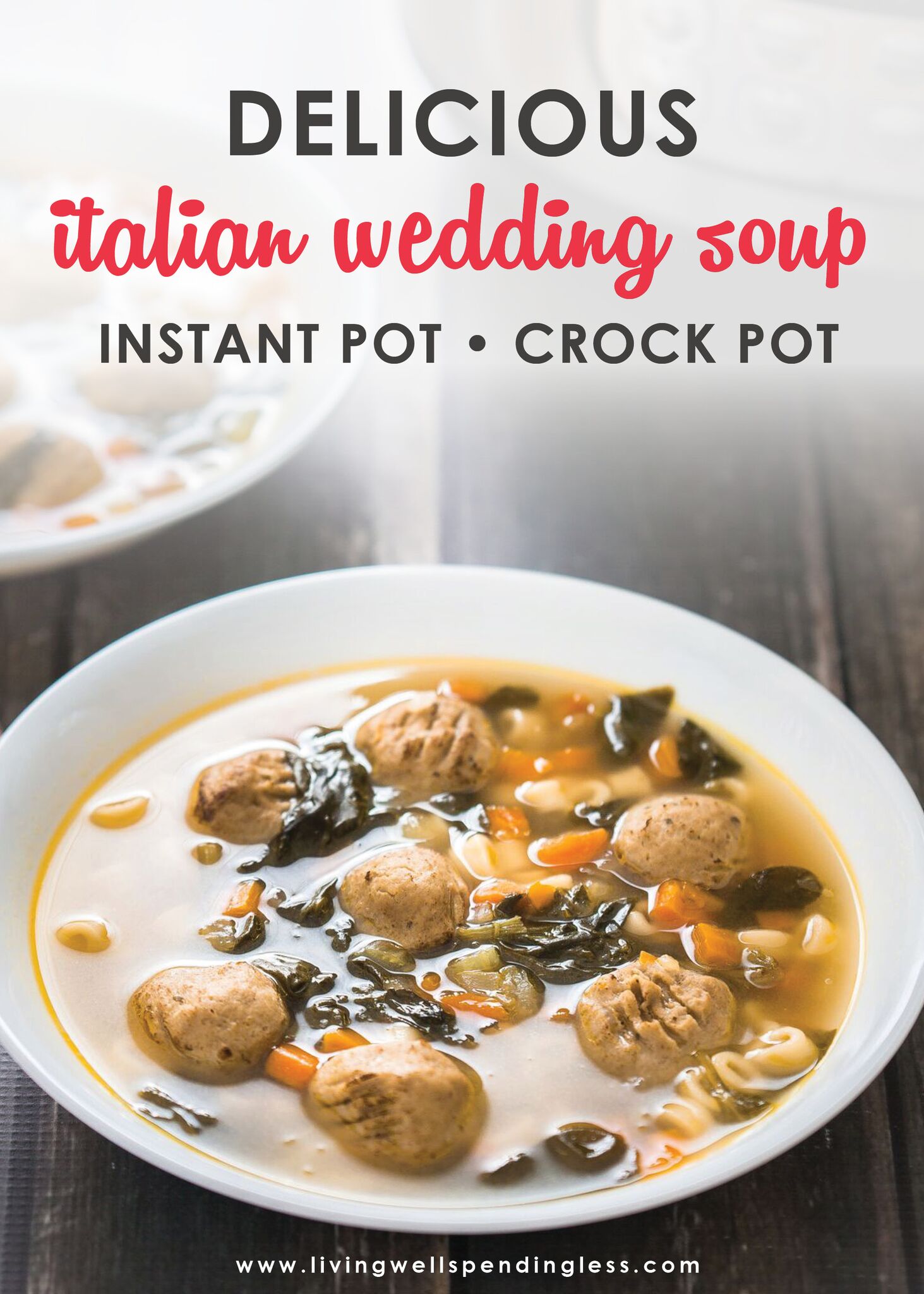Easy Italian Wedding Soup | Instant Pot Soup Recipe | Crock Pot Soup Recipe | Food Made Simple | Quick Dinner Recipe | Best Italian Wedding Soup Recipe