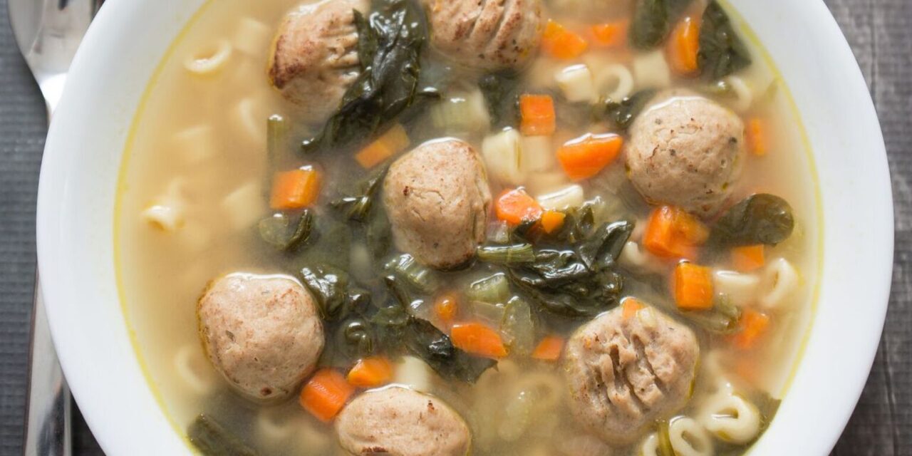 Italian Wedding Soup with ALL The Goods - The Food Charlatan