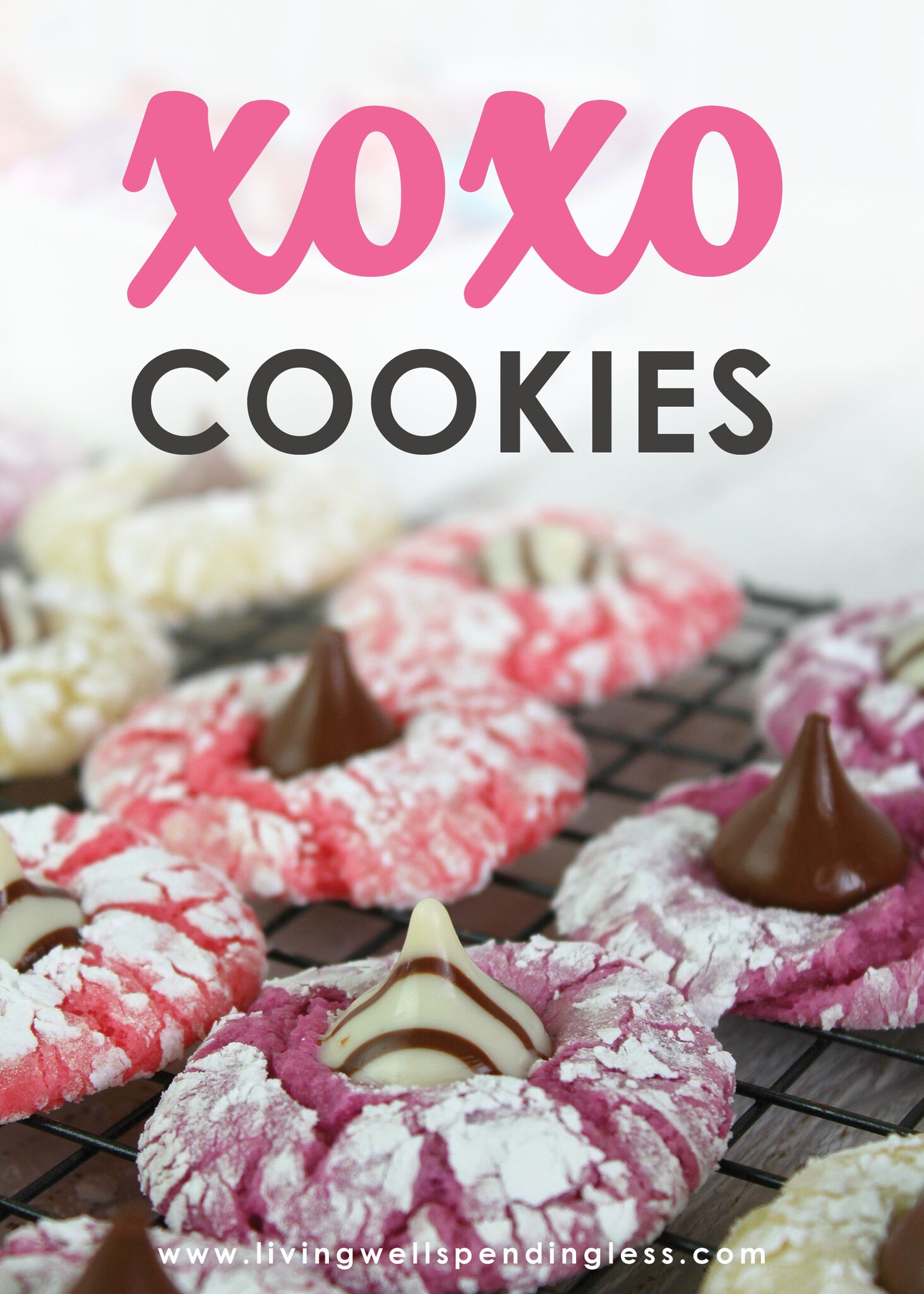 XOXO Cookies ⎢ Valentine Cake Batter Cookies ⎢ Quick and Simple Dessert Recipe ⎢ Valentine’s Day ⎢ Classroom Party ⎢ Last Minute Meal ⎢ Food Made Simple ⎢ Best Valentine's Day Cookies