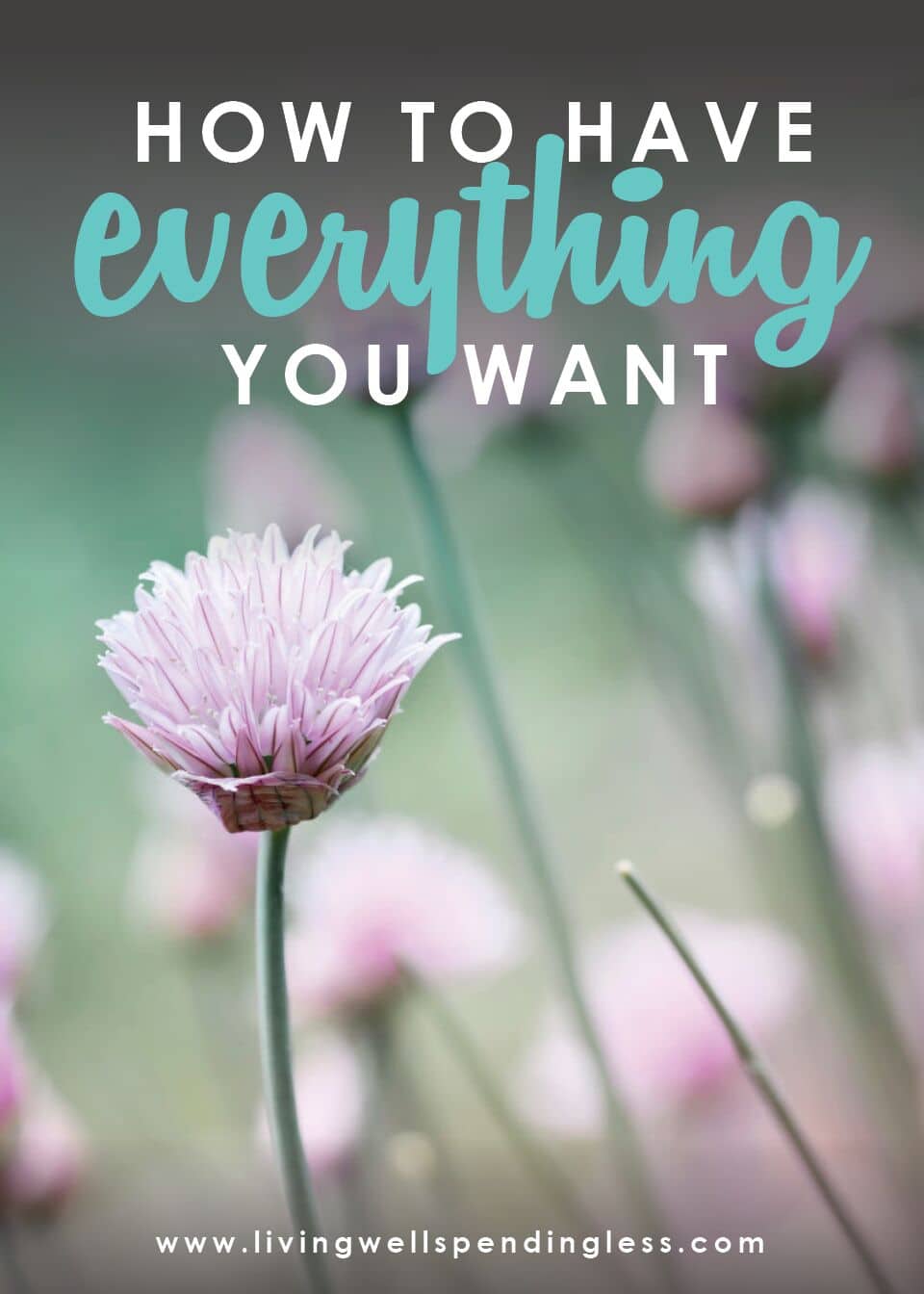 How to Have Everything You Want | Living Well Spending Less