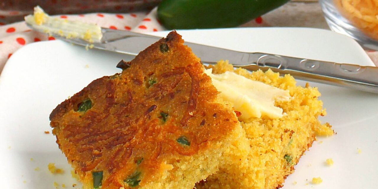 Jalapeno Cheddar Cornbread