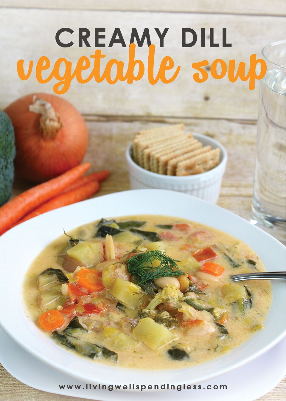Creamy Dill Vegetable Soup Recipe | How to Make Vegetable Soup | Cream of Vegetable Soup with Dill Recipe | Vegetable Dill Soup Recipe | Vegetable Soup Recipe | Creamy Veggie Soup