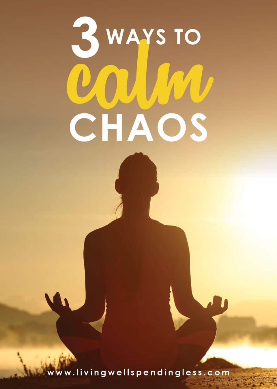 3 Ways to Calm Chaos | How to Catch Your Breath When Life Gets Crazy