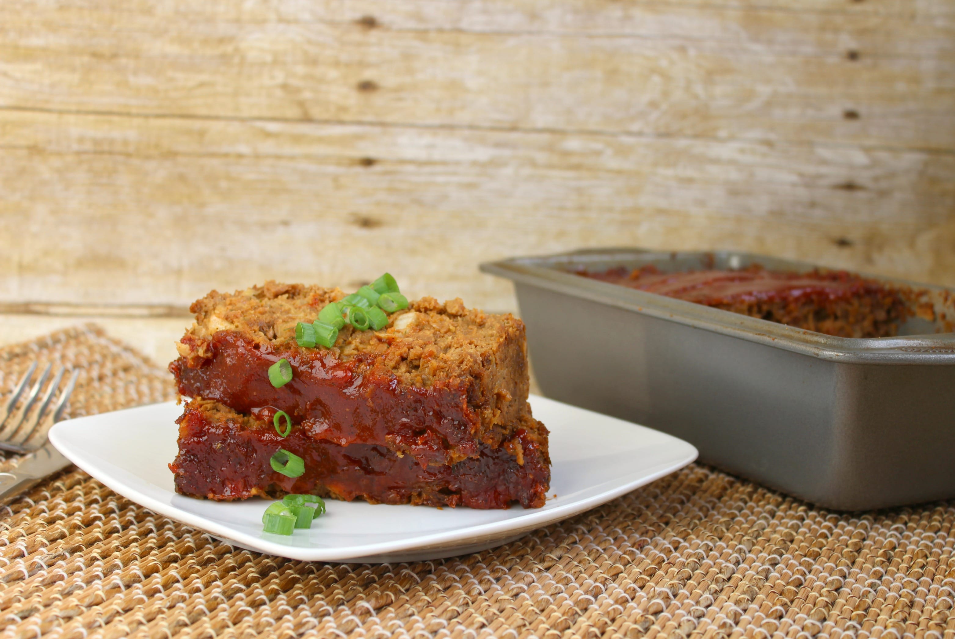 This vegetarian meatloaf is just as juicy and delicious as the real deal!