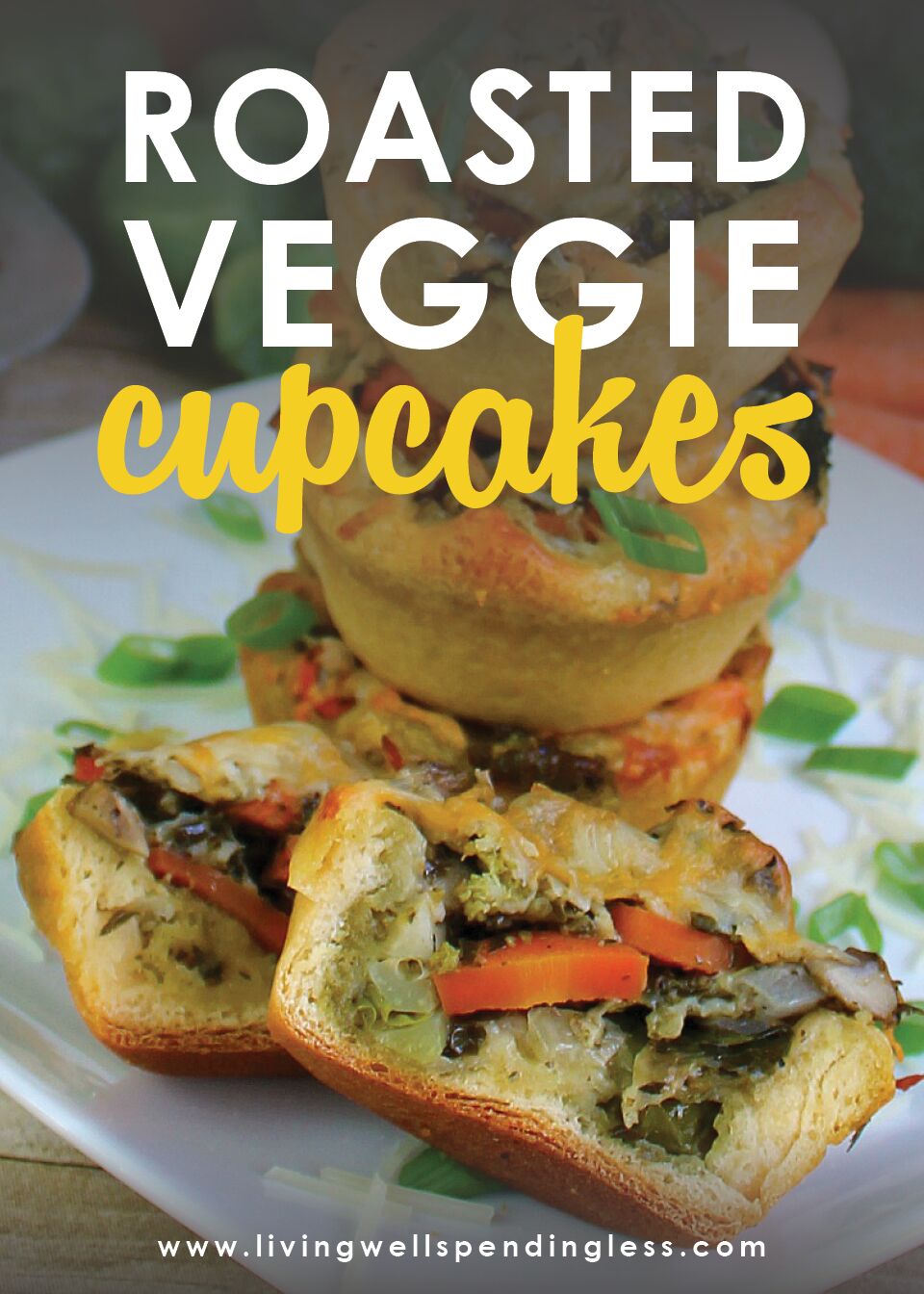 Looking for an easy way to get your kids to eat more vegetables? These simple-but-delicious roasted veggie cupcakes may be just the ticket! Packed with flavor and easy to customize with the vegetables you have on hand, this is one meal your whole family is sure to love!
Roasted Veggie Cupcakes | Vegetarian Cupcakes | Easy Cupcake With Roasted Veggies Recipe