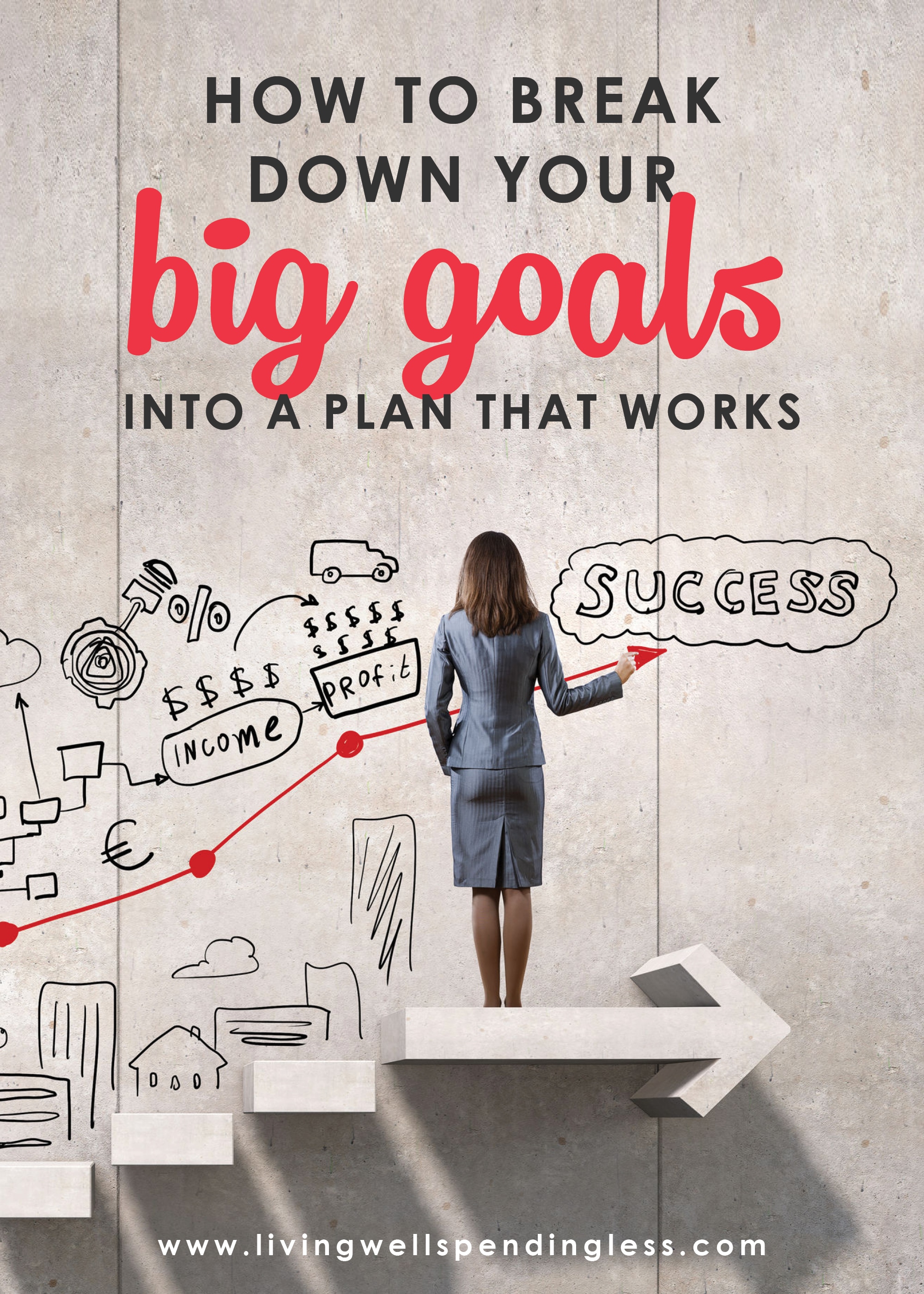 Need help accomplishing your big goals? These tips will help you create a plan that works to help you reach your upmost potential and find success!