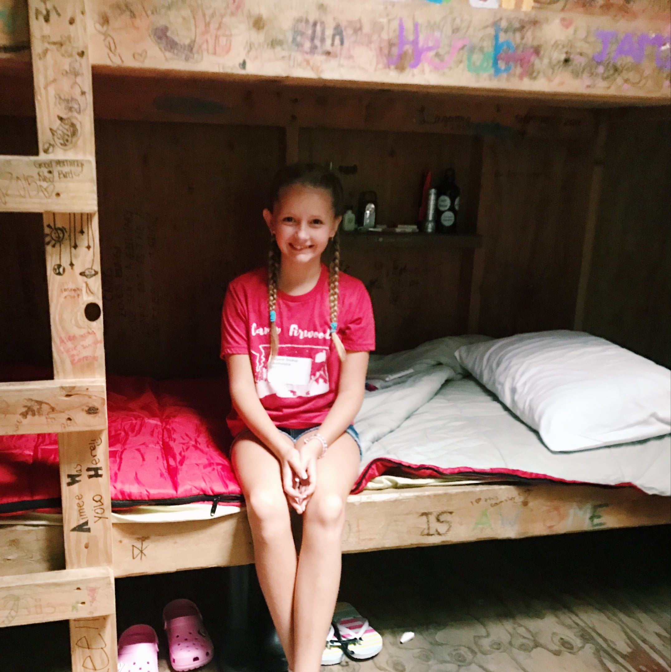 Summer camp fun starts with bunk beds!