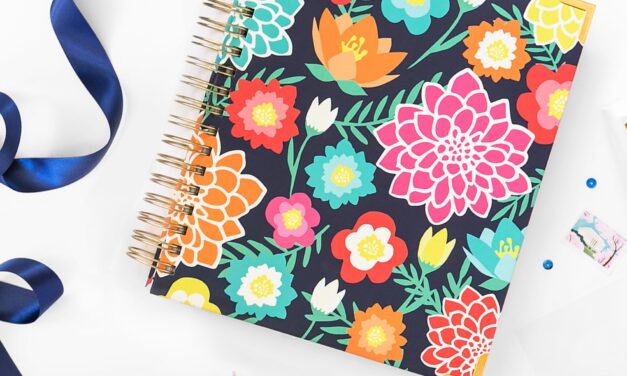 3D Flip Floral Planner