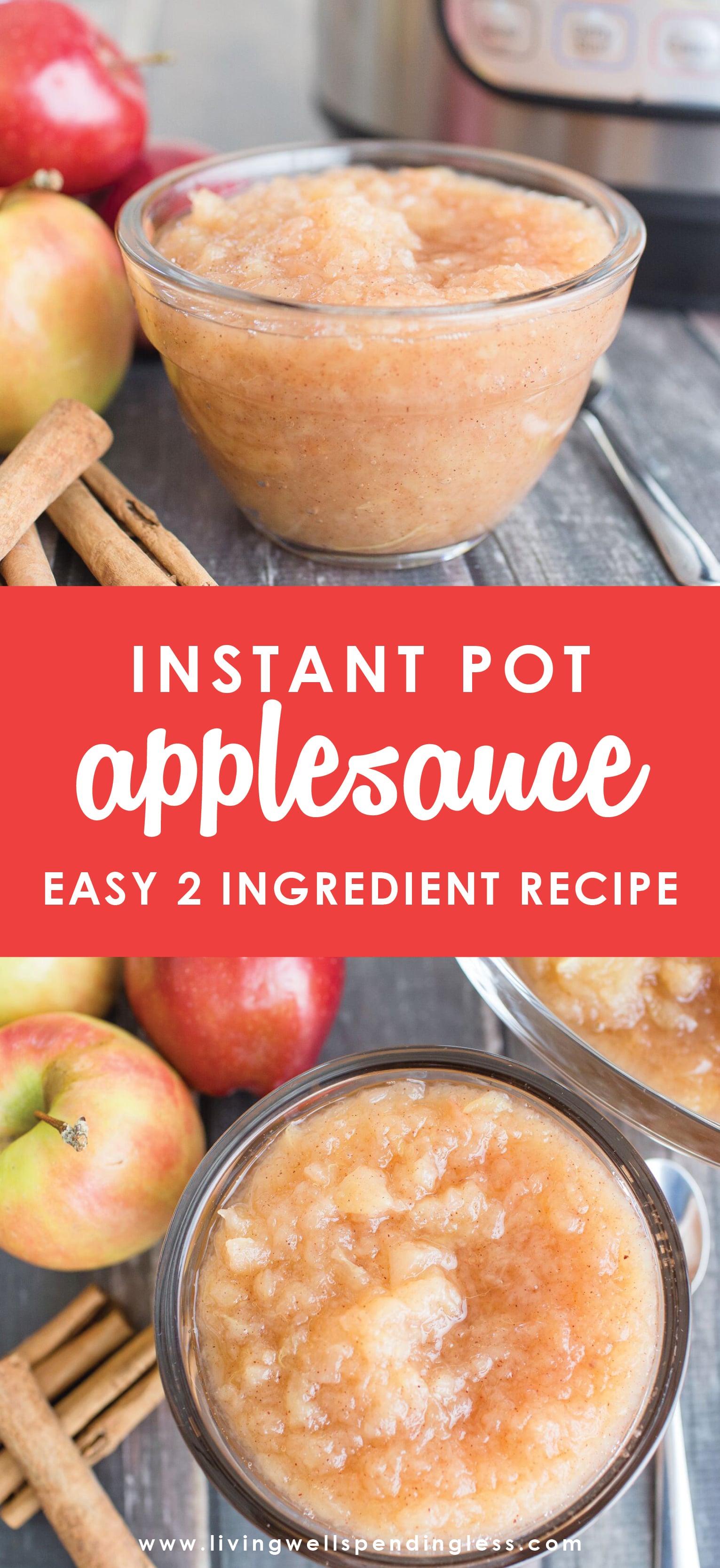 Instant Pot Applesauce Recipe Living Well Spending Less®