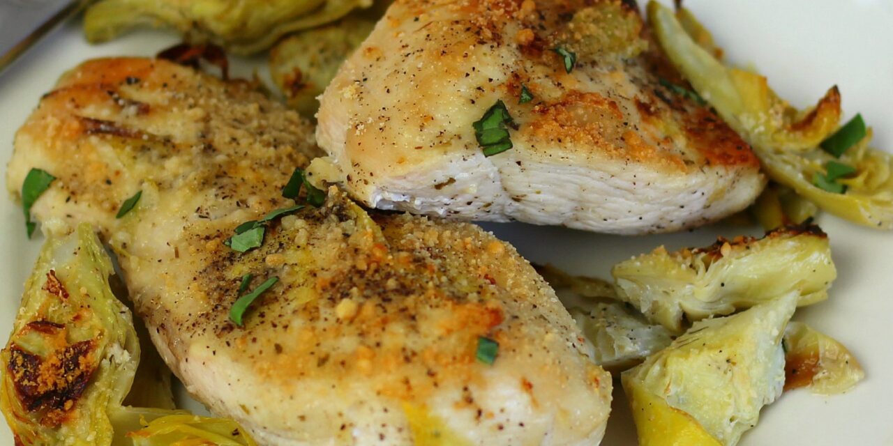 One Pan Chicken & Artichokes