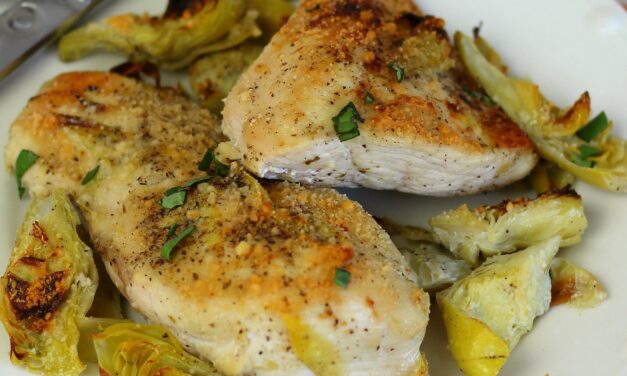 One Pan Chicken & Artichokes