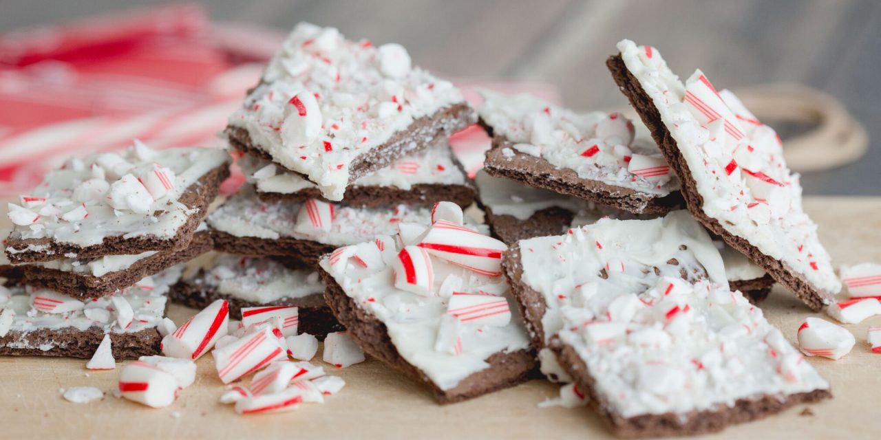 Graham Cracker Peppermint Bark