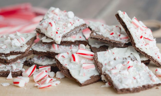 Graham Cracker Peppermint Bark