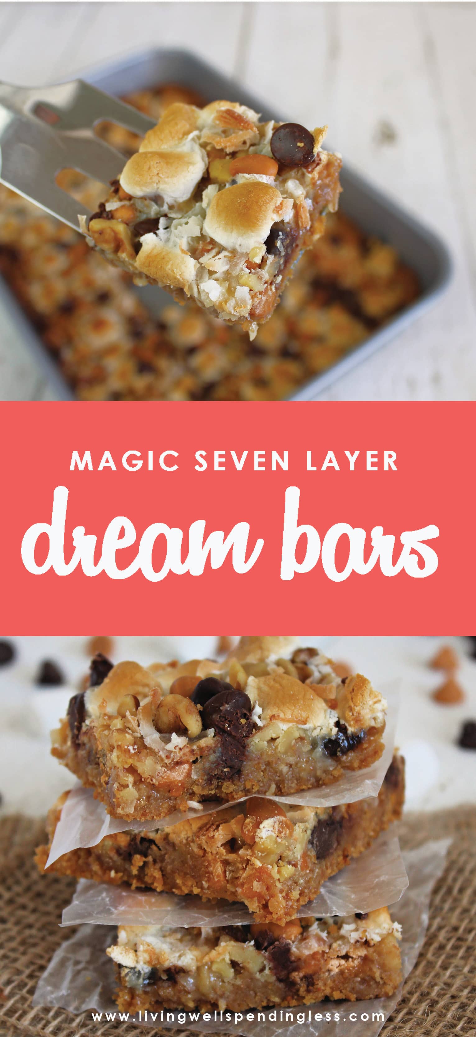 Looking for a simple dessert recipe the kids can make? Look no further, this 7 layer bar recipe is pure deliciousness! And ready in less than 30 minutes. 