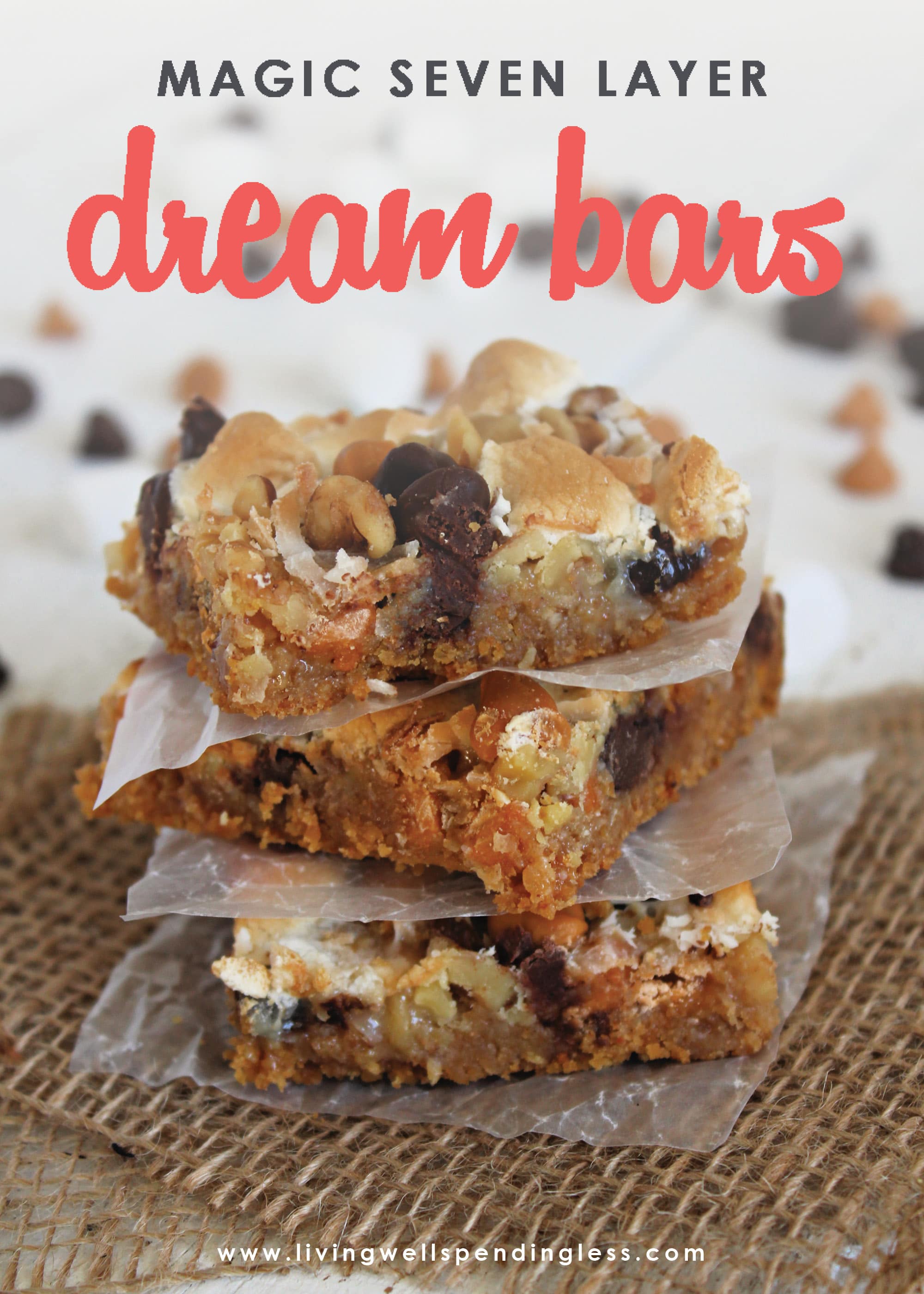 Magic 7Layer Dream Bars Living Well Spending Less®