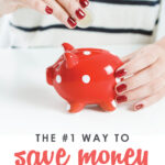 Is there really a tried and true way to save more money? By changing just one simple thing in my life, I’ve figured out the #1 way to save money!#savemoney #budgeting #money #finances #budget