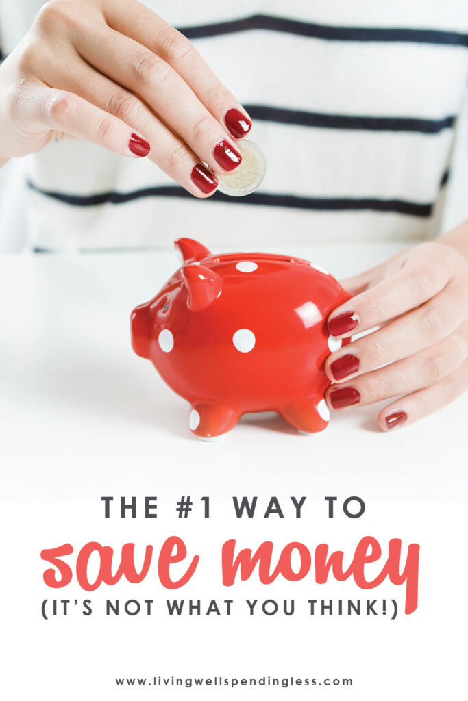 Is there really a tried and true way to save more money? By changing just one simple thing in my life, I’ve figured out the #1 way to save money!#savemoney #budgeting #money #finances #budget