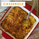 t's hard to find a side dish that even the pickiest eaters will embrace, but this Creamy Corn Casserole with crushed Ritz Cracker topping definitely does the trick. It's easy, delicious and always a hit--your new holiday go-to recipe! #recipes #cornrecipes #casserolerecipes #kidfriendlyrecipes #easyrecipes #holidayrecipes