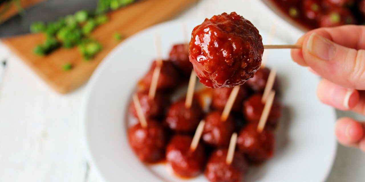 Sweet and Sour Crockpot Meatballs