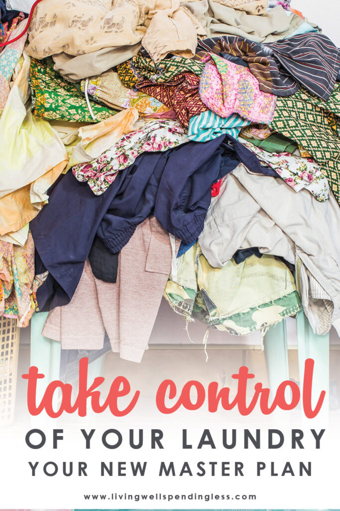 Take control of your laundry with this easy-to-implement master plan that's guaranteed to make your life--and your laundry--a whole lot easier!