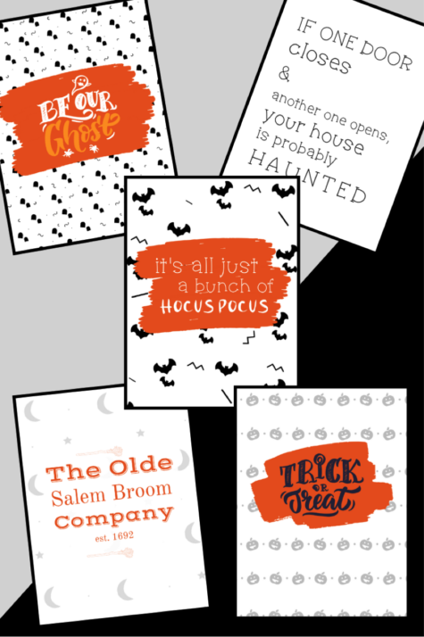 Fun and FREE printables for October!