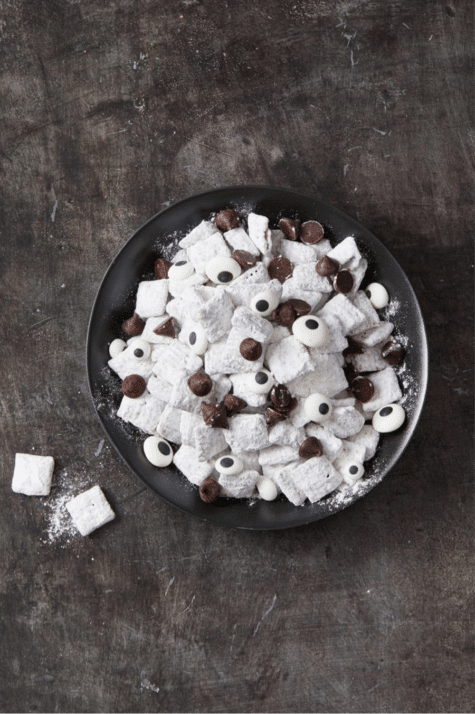 Make some eye popping puppy chow for your next party!