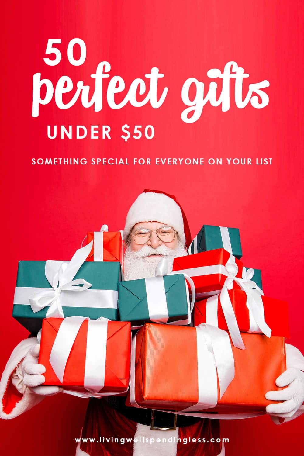 Searching for the perfect gift? Look no further than this ULTIMATE online holiday shopping guide! Our team spent more than 2 weeks competing to find the very BEST gifts in every category - all so you could avoid the mall this year! (You're welcome!) Don't miss these 50 perfect gifts under $50 for every person on your list! #shopping #shoppingtips #giftguides #holiday #shoppingguide #christmas #holidays