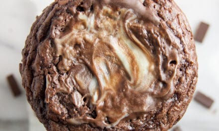 Easy 5 Ingredient Mint Brownie Cookies