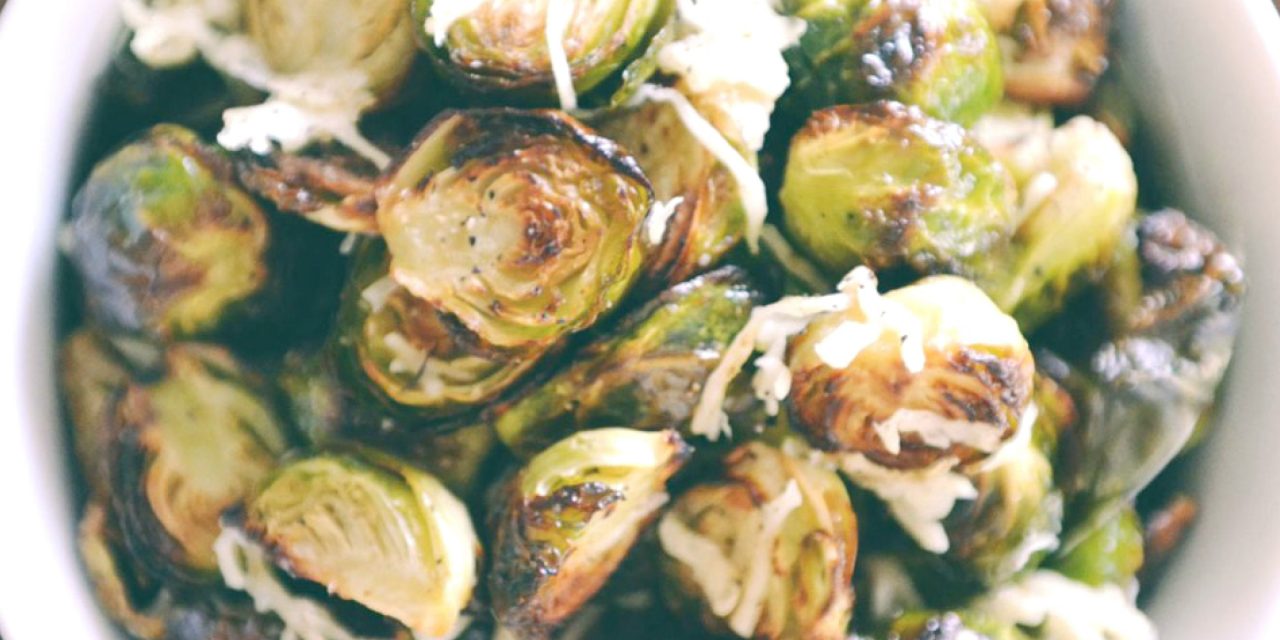 Parmesan Roasted Brussels Sprouts