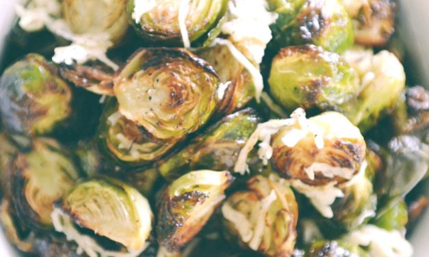 Parmesan Roasted Brussels Sprouts