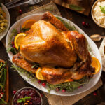 Stressed about Turkey? Help is here! Use this detailed, step-by-step tutorial to walk you through preparing the most perfect moist and juicy roast turkey from start to finish, including the stuffing and the gravy to serve with it.