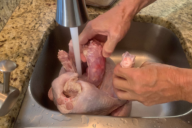 Prep your bird.