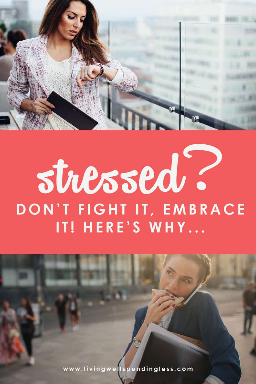 Did you know that stress can be positive? Here are some helpful ways to eliminate the bad stress in your life and embrace the good! #stressrelief #stress #eliminatestress