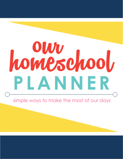 Our Homeschool Planner cover