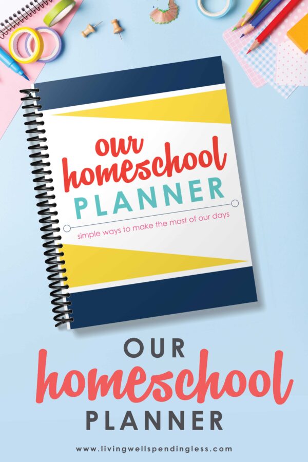 Need a better homeschooling technique to stay organized? #homeschoolplanner #homeschoolingtips #printableplanner #elearningThis free printable homeschool planner is the perfect tool for planning ahead! 