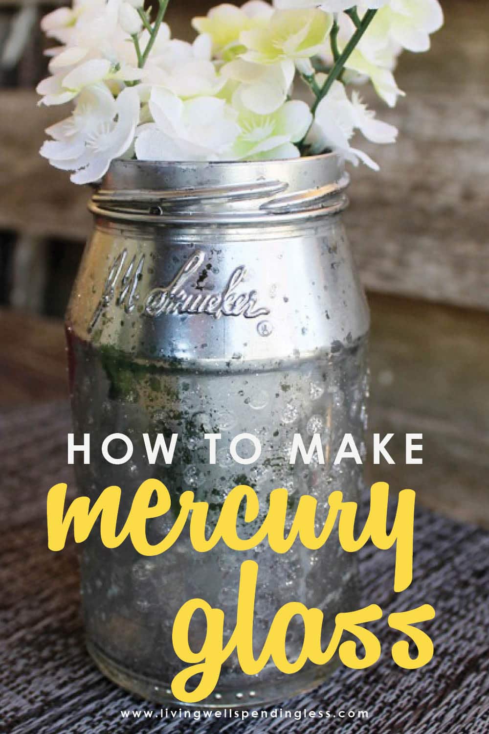 Easily Make Your Own Mercury Glass Votives