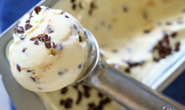 3 Ingredient Chocolate Chip Ice Cream