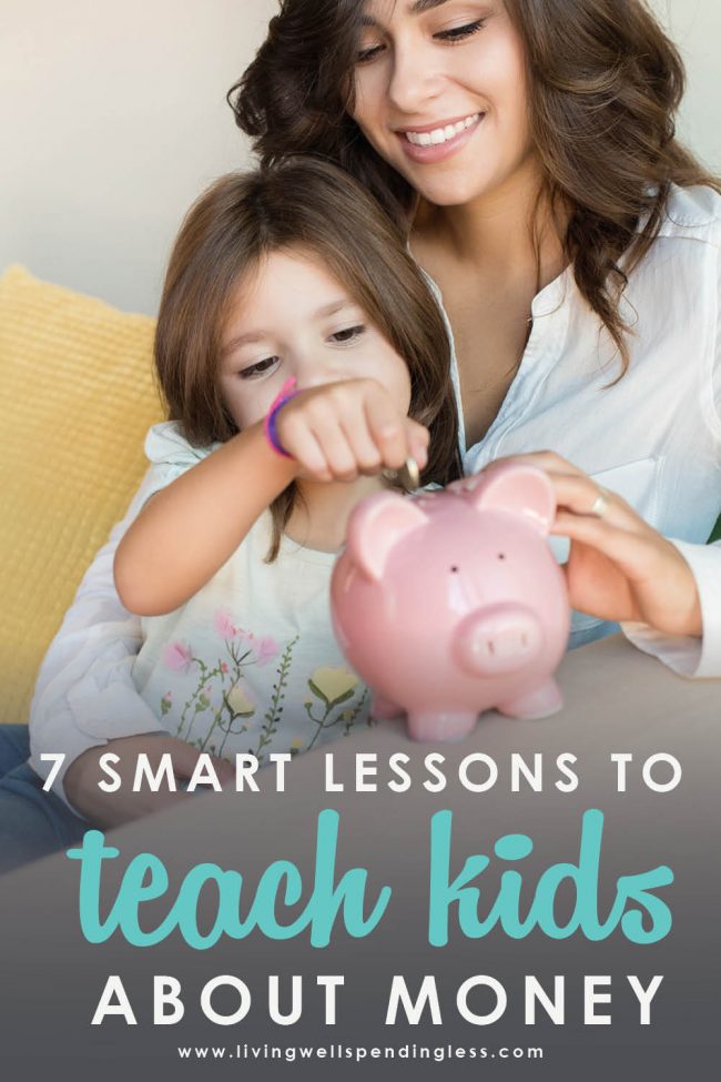  Wondering how to teach kids about money? These 7 smart tips will help your kids form healthy financial habits and learn to save. 