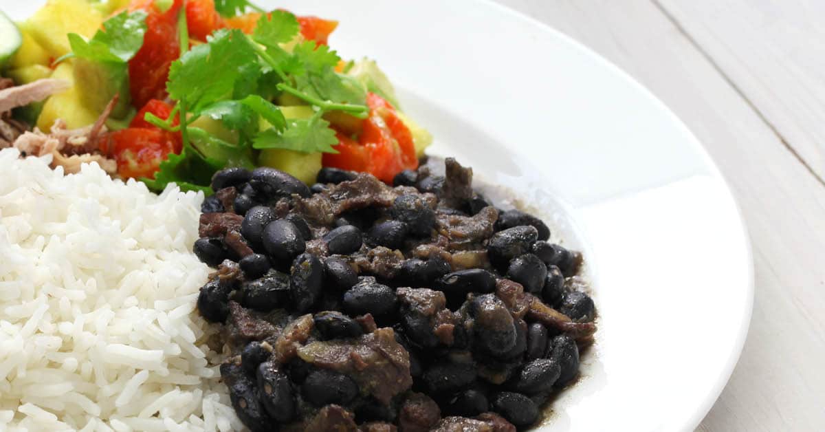 Black Beans & Coconut Rice