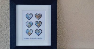 Diy Heart Map Wall Art Project Easy Homemade Anniversary Gift Idea,Lovebirds Movie