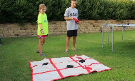 Giant DIY Tic Tac Toe Board