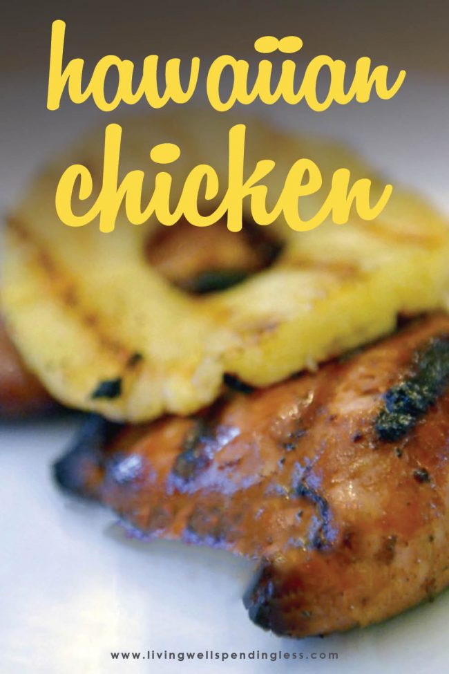 Aloha! This delicious Hawaiian chicken literally comes together in just minutes with just a few easy ingredients. Better yet, it is freezer AND grill friendly. What more do you need for a perfectly effortless summertime meal?