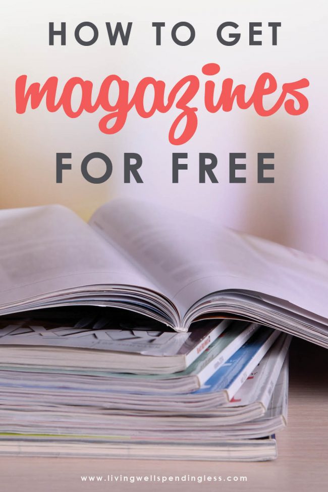 Love reading magazines but don't want to pay full price? Don't miss these six smart but simple ways to get all your favorite magazines absolutely free!