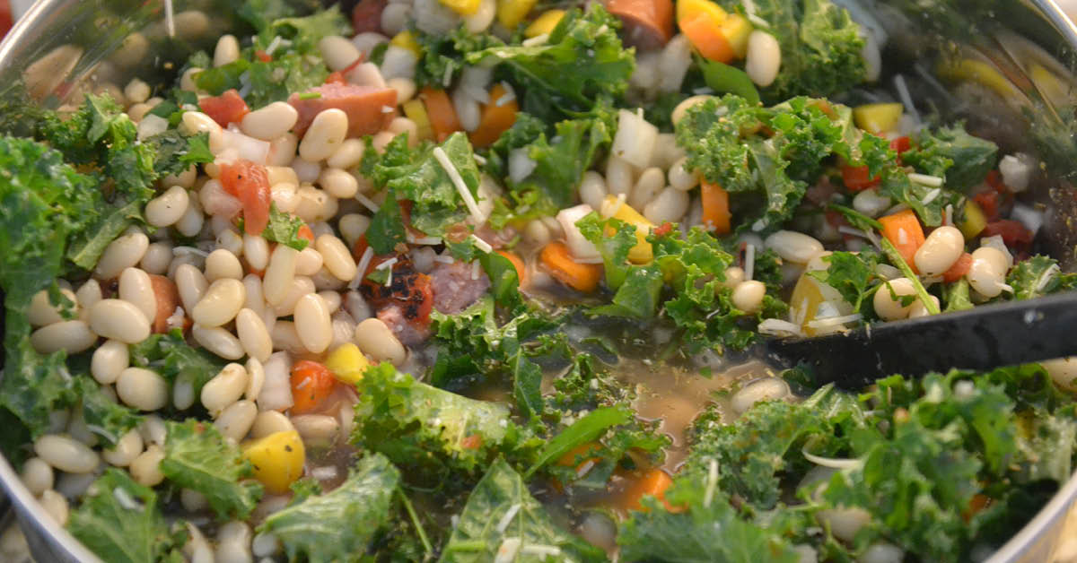 Kale & White Bean Soup with Sausage