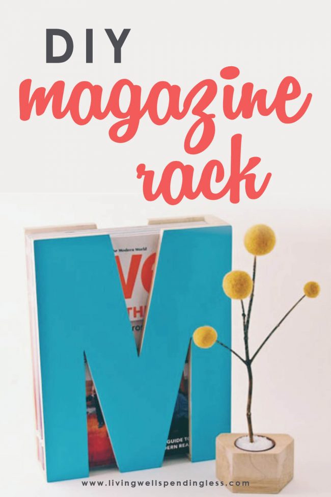  Looking for a unique, custom magazine rack design? This great tutorial will take you step by step through building your own, unique magazine rack.