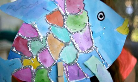 Rainbow Fish Puppets