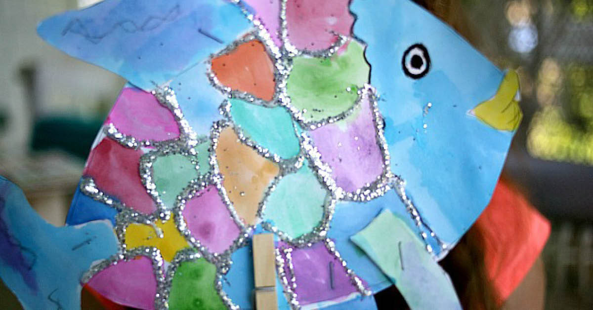 Rainbow Fish Puppets